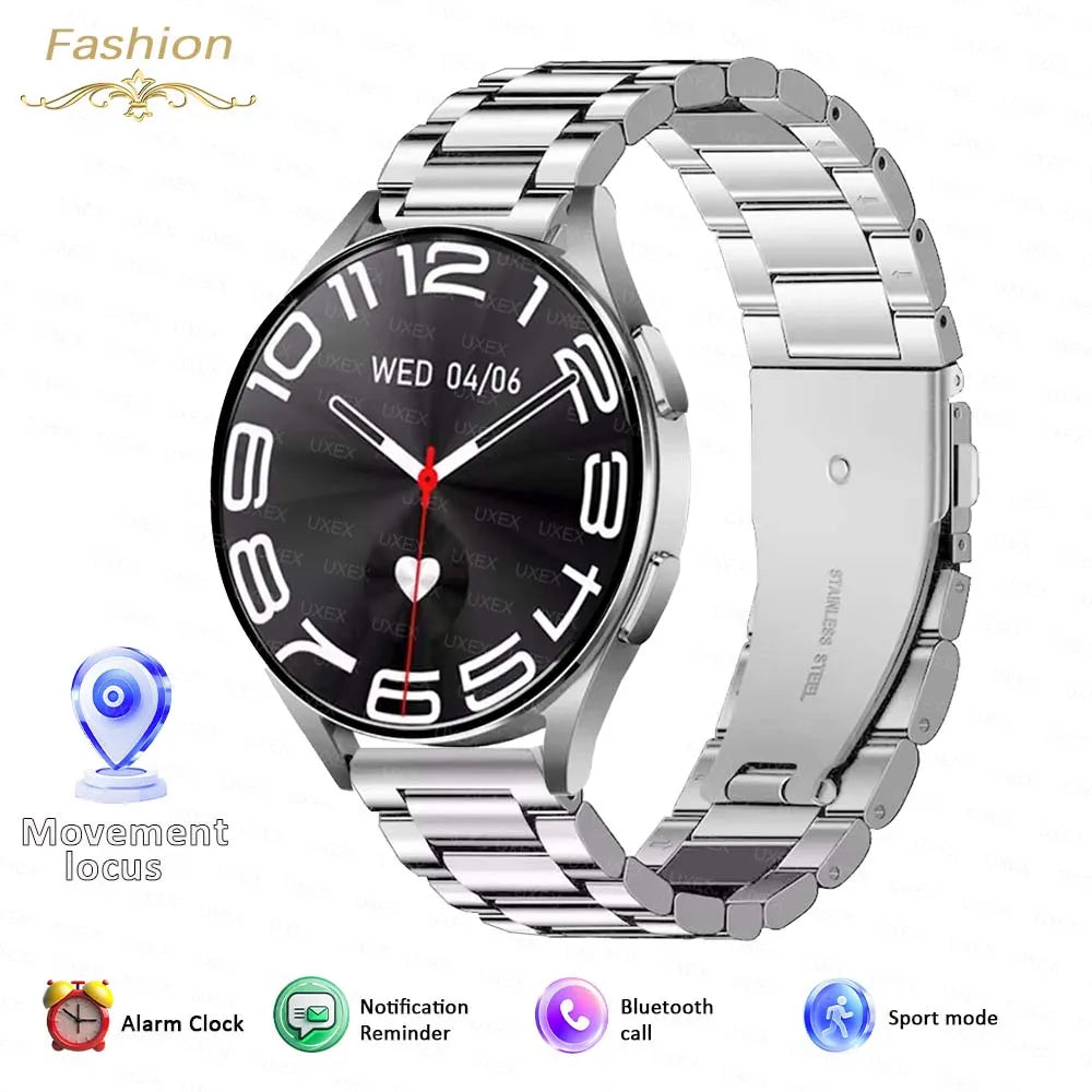 For Classic Smartwatch App Control Men Sports Health Tracking Notification Reminder Bluetooth Call Alarm Clock Smart Watch 2025