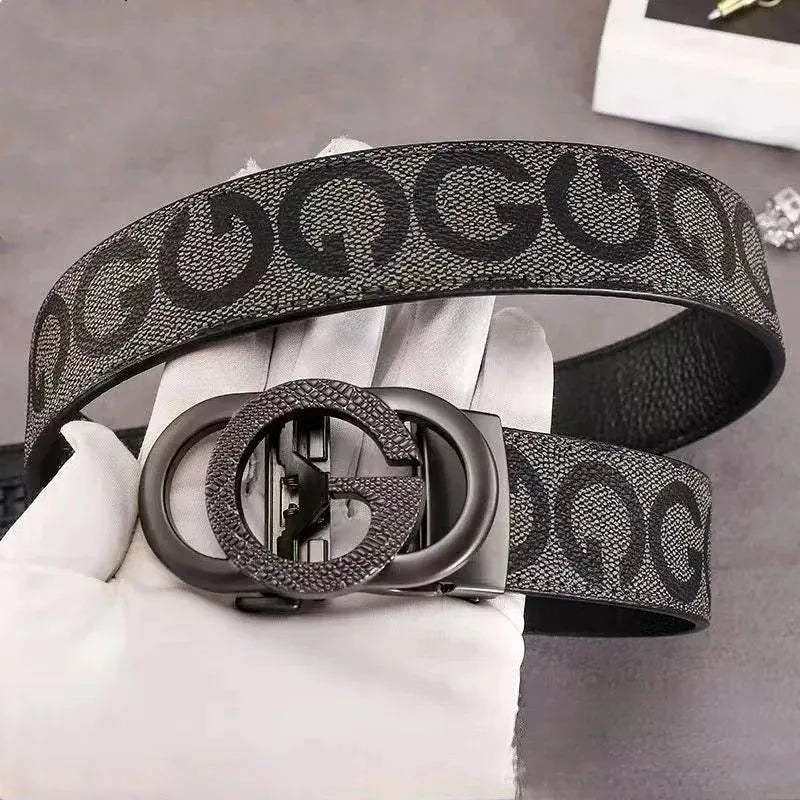 New Genuine Leather Business Fashion Luxury Brand Top Men's Belt Multifunctional Party Belt for Men with Jeans