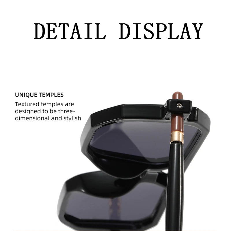 Sunglasses For Men Fashion Glasses Luxury Retro Blue Light Blocking Shades