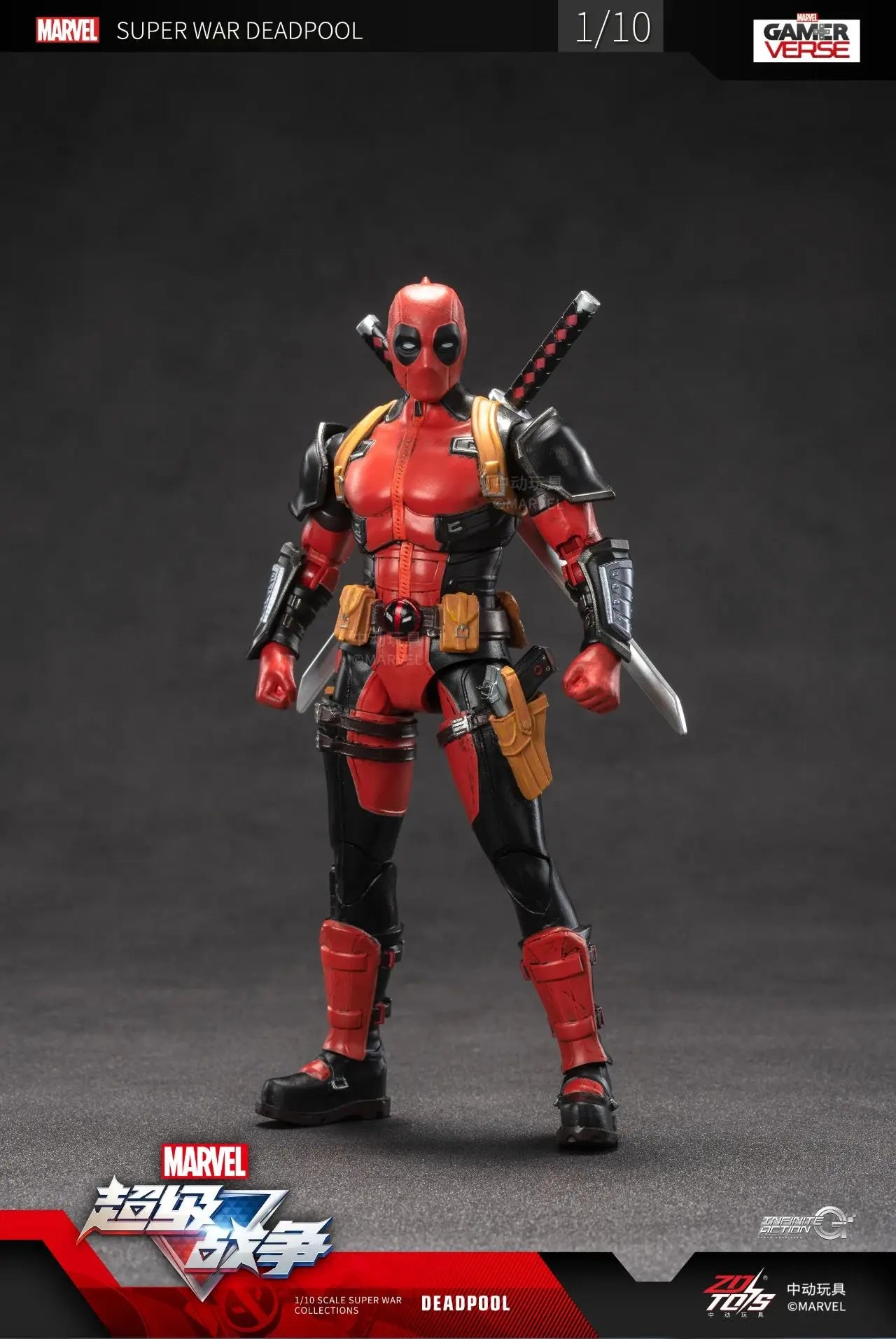 2024 Deadpool & Wolverine Action Figures Movie Version ZD Toy Series  Collections Adult Action Figures Kids Gift