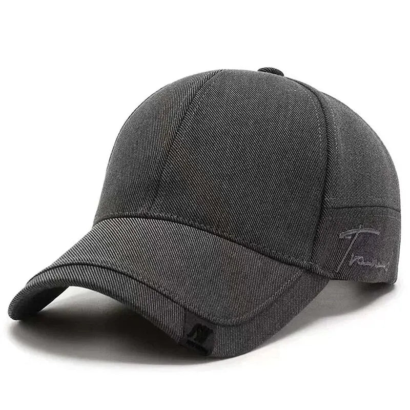 Unisex Side Letter Embroidery Snapback Baseball Caps Spring and Autumn Outdoor Adjustable Casual Hats Sunscreen Hat