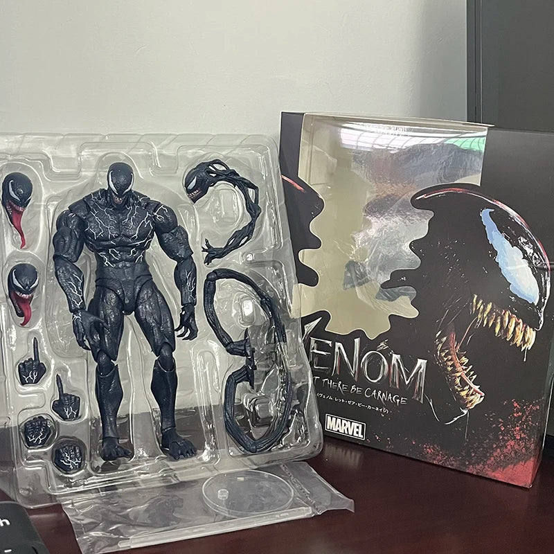 Venom 2 Venom: Let There Be Carnage Action Figure Model Toys Joint Movable Doll Collection New Year Present For Child