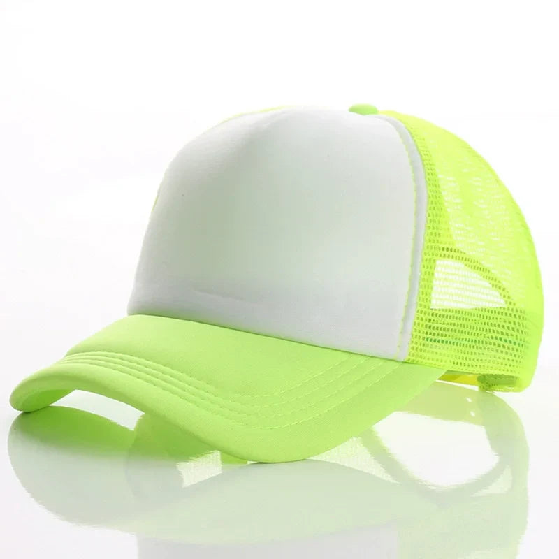 Sublimation Blank Hats Baseball Cap Snapback Hat For Boy Men Women Adjustable Hats Fashion New Sports Advertising Caps