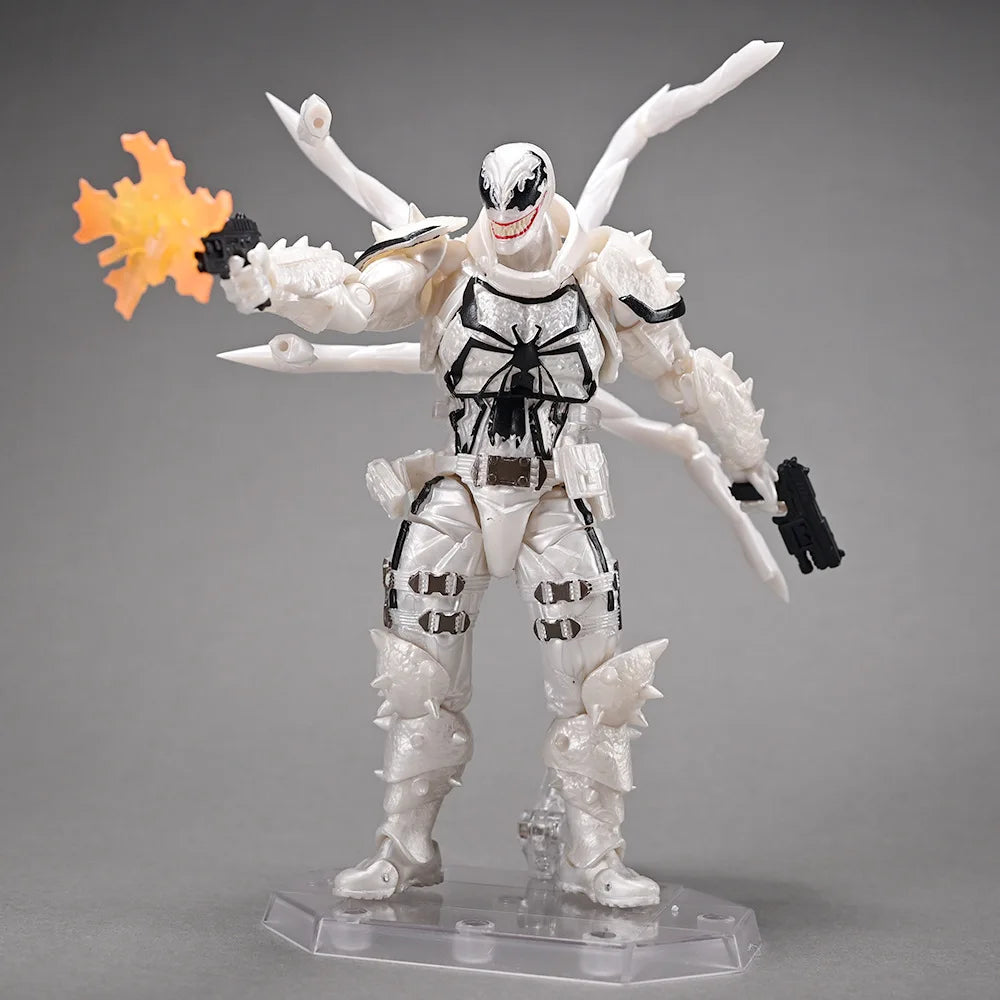 Amazing Yamaguchi Marvel Venom Agent series KO Articulated Action Figure Model Kit Desktop Ornament Collectible statue Toys Gift
