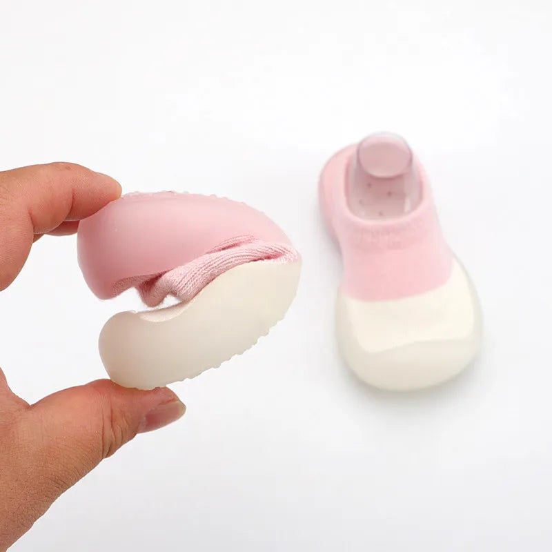 Baby First Shoes Toddler Walker Infant Boys Girls Kids Rubber Soft Sole Floor