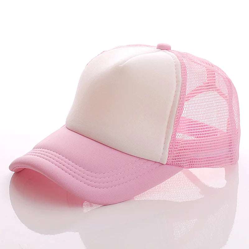 Sublimation Blank Hats Baseball Cap Snapback Hat For Boy Men Women Adjustable Hats Fashion New Sports Advertising Caps