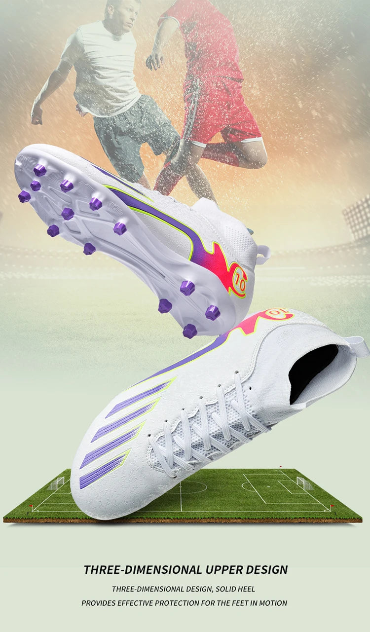 Sneakers Men Soccer Shoes Sport FG Football Boots Adult Futsal Training Shoes