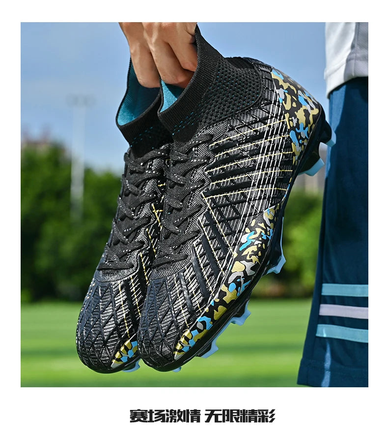 Outdoor Soccer Shoes Men Professional Training Football Boots