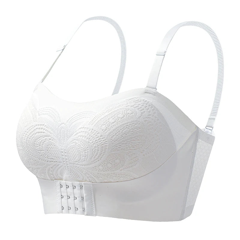 Women Sports Underwear Sleep Bras Butterfly Beaty Back Bralette Humpback