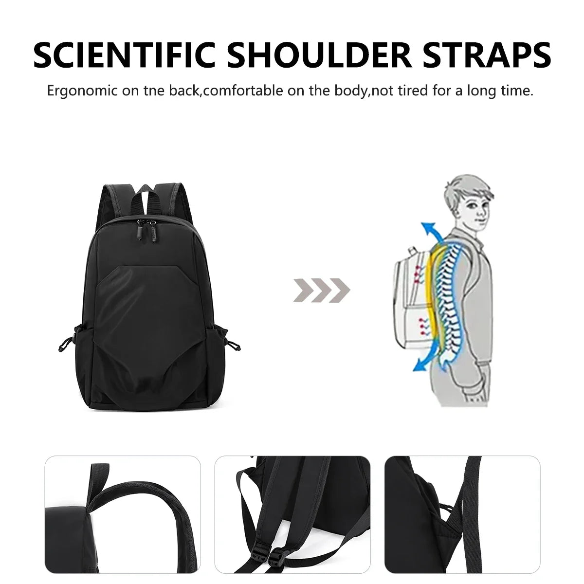 Lightweight Mini Backpack for Boys Travel, Versatile Outdoor Hiking and Mountaineering Bag, Small Backpack, Casual Small School Bag, Student Class, Fishing, Travel Conference