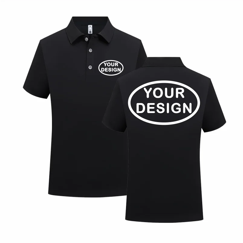 Summer Casual Cheap POLO Shirt Personal Company Logo Customization Embroidery Printing Personalized Design Top