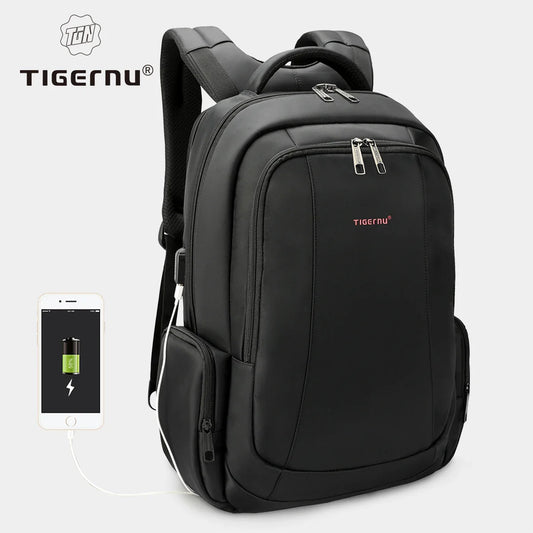 Tigernu Travel Backpacks Vacuum Backpack 14 15.6 17.3inch Laptop Backpack For School Backpack Men Schoolbag Compression Backpack