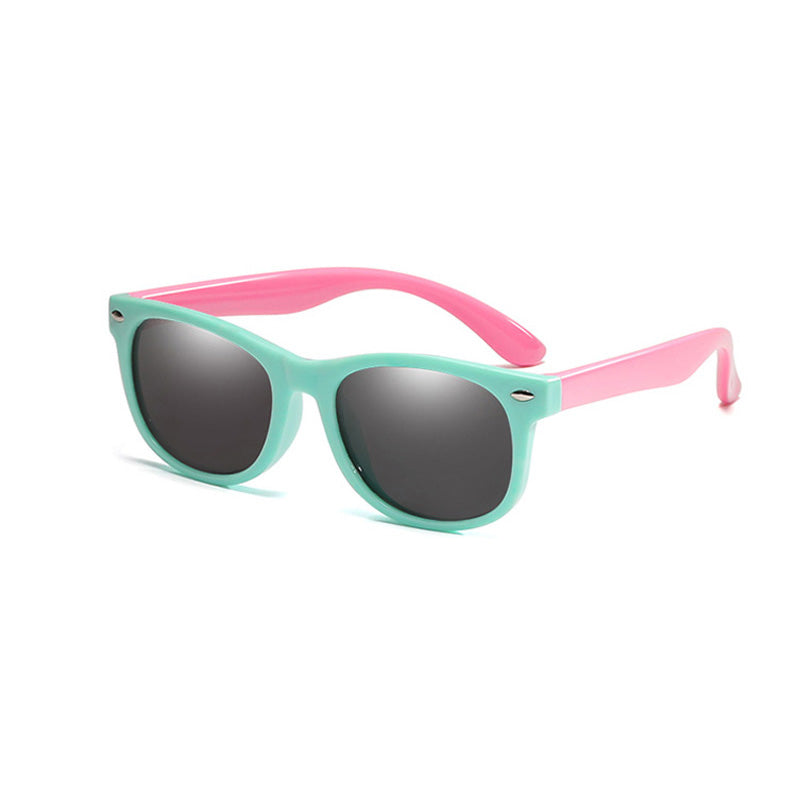 RUISIMO Kids Polarized Sunglasses TR90 Boys Girls Sun Glasses Silicone Safety Glasses Gift for Children Baby UV400 Eyewear