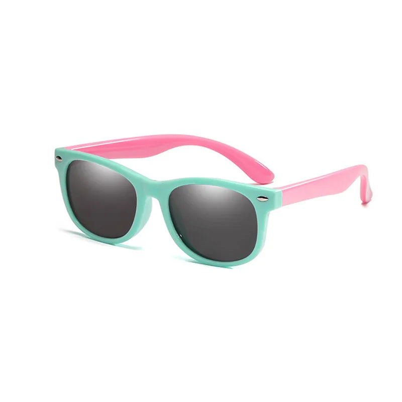 RUISIMO Kids Polarized Sunglasses TR90 Boys Girls Sun Glasses Silicone Safety Glasses Gift for Children Baby UV400 Eyewear