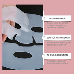 Mask Real Deep Anti-wrinkle Lifting Face Mask With Hydrolyzed Collagen Protein Reverse Film Volume Peel Off Mask