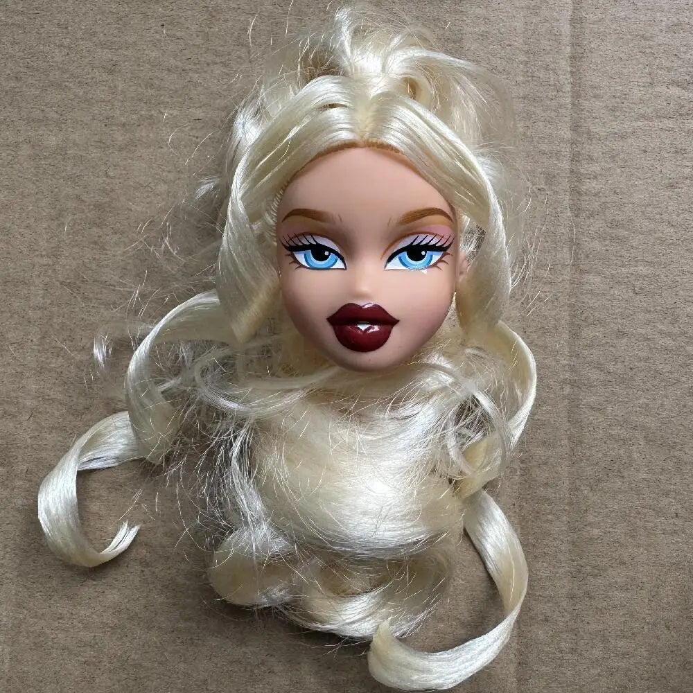 2001 Version Original Brazz Doll Multi-Joints Movable Vintage Rare Face Doll Heads Doll Shoes DIY Toys Accessories