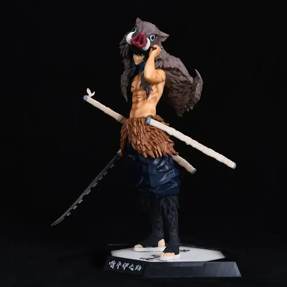 Anime Demon Slayer Figure Kamado Tanjirou Nezuko Action Figure PVC Model Toys Zenitsu Figurine Inosuke Kimetsu Yaiba Figura Gift
