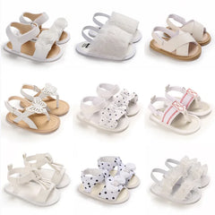 Fashion Sandals Comfortable Soft Soled Walking Shoes White Shower Shoes