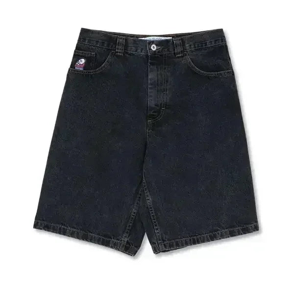 Shorts Letter Cartoon Patchwork Loose Jeans Wide Leg Pants Harajuku Rock Pants Men