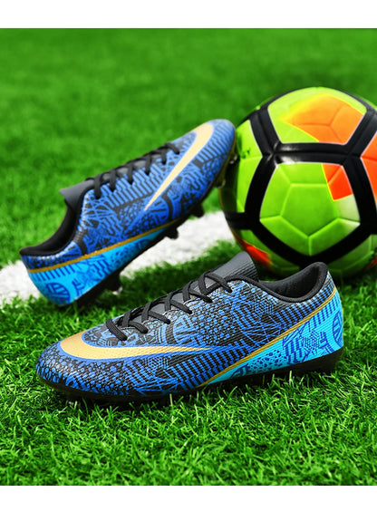 Original Soccer Men Shoes Non-Slip Turf Soccer Cleats FG/TF Training Football Shoes