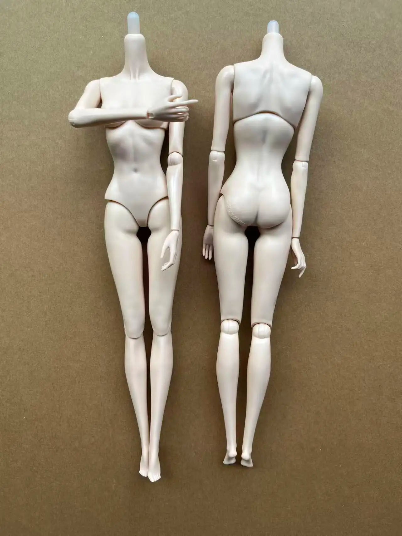 MENGF 12 Joints Movable Doll Body Pink Red White Beige Brown Coffee Green Color Doll Figures 28CM Super Model For FR IT Heads