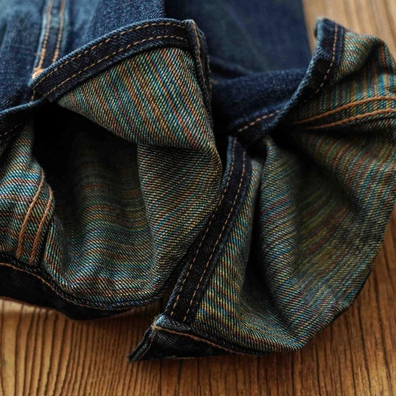 Mans Jacket Selvedge Denim Jacket for Spring and Autumn Jeans Jacket