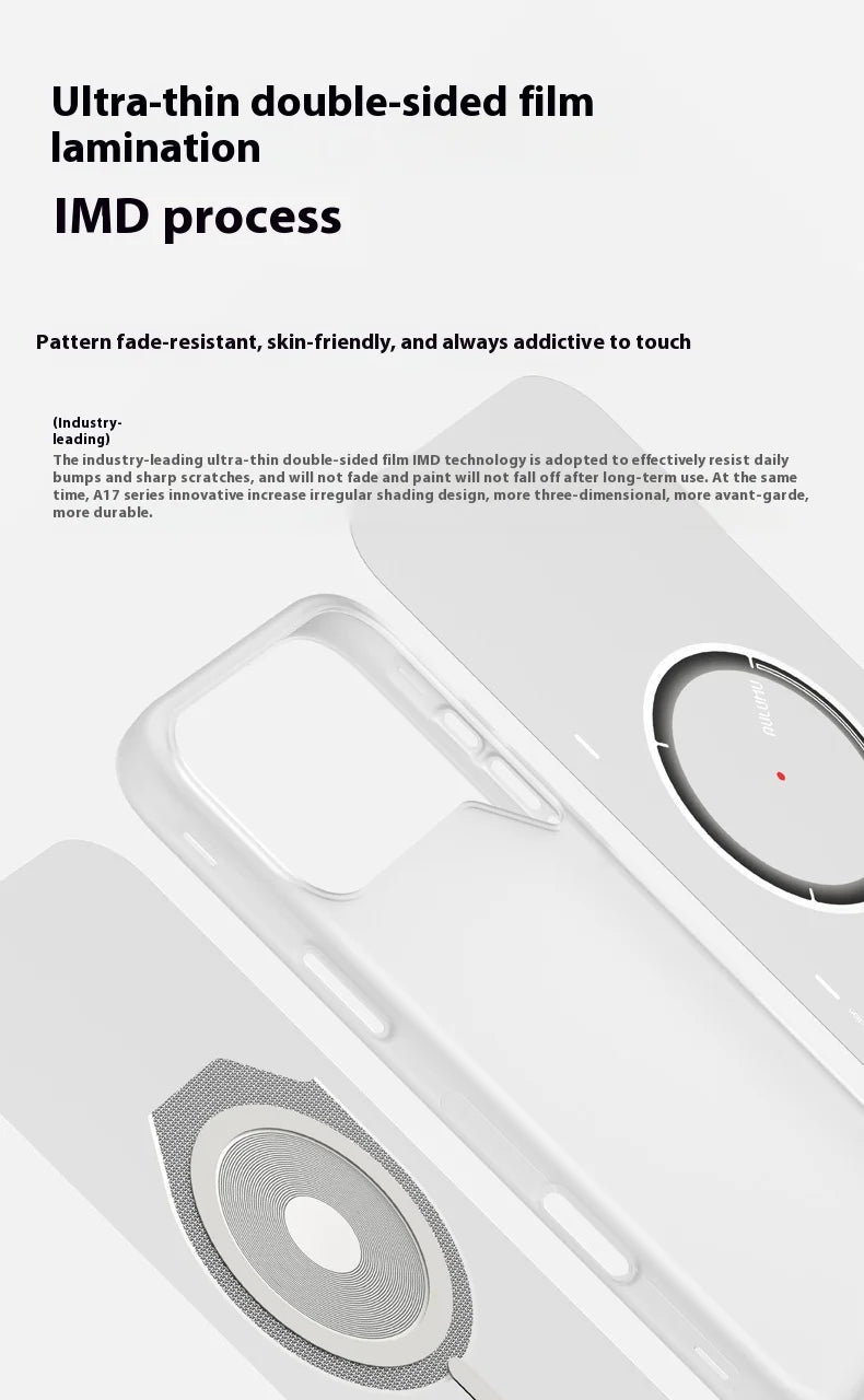 Magnetic Phone Case for iPhone 17 Pro/Pro Max Heat Dissipation Aluminum Alloy Thermal Case with Lens Protective Frame