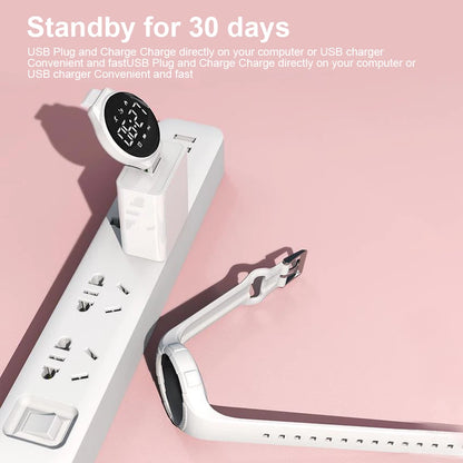 LED Smart Bracelet Multifunctional Fitness Wristband Sport Bracelet  for Male And Female Students Waterproof Smartwatch