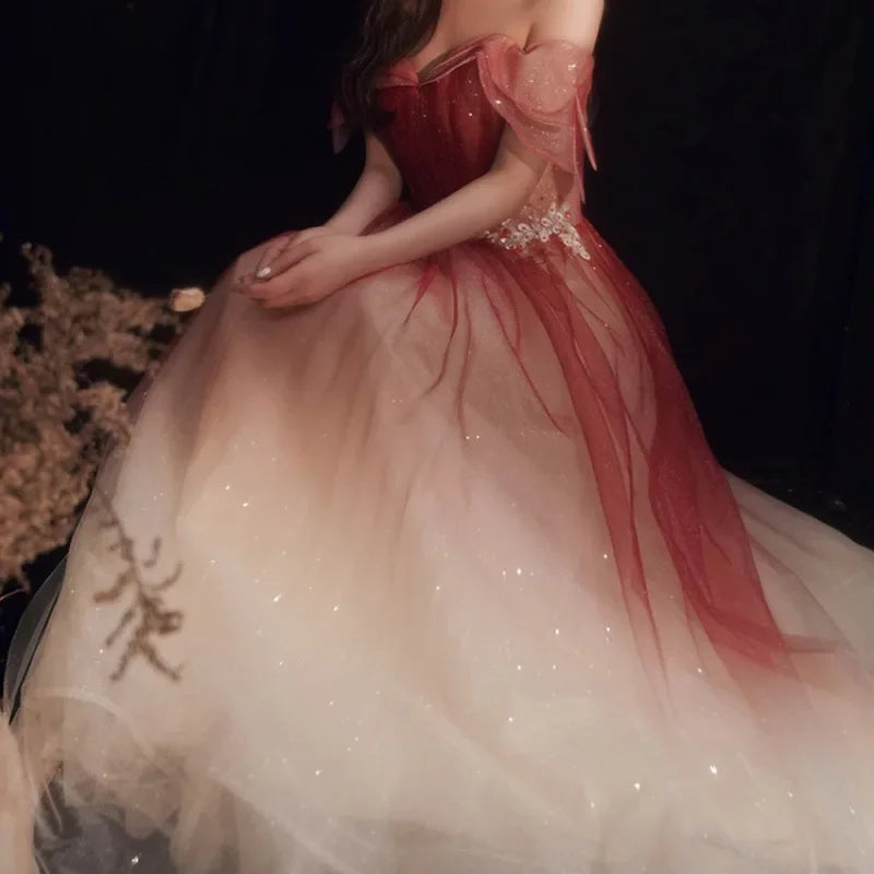 Homecoming Dresses: One-shoulder Slim Waist Wedding Party Prom Dresses