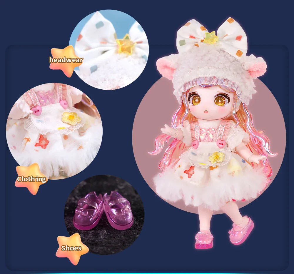 ICY DBS Dream Fairy Season 2 Constellation Maytree OB11 Doll BJD collectible Cute Animal 13cm SD Gift