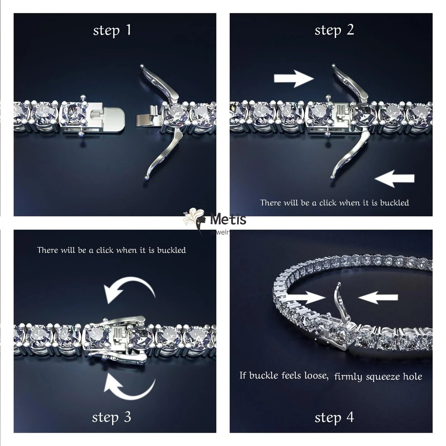 Dainty Full Moissanite Tennis Bracelet 18k Gold Plated 925 Sterling Silver D Color Lab Created Diamond Bracelet for Women Men