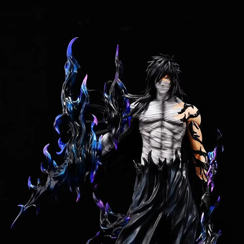31-33cm Bleach Kurosaki Ichigo Two Forms Large Anime Figure Model Statue Boys Collection Desktop Decoration Ornament Toys Gifts