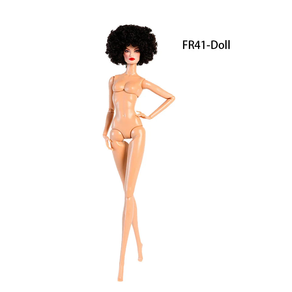 32cm European Supermodel Nude Doll Toy Original Unique Design Full Series Figure 1/6 Joint Multi Color Skin Exquisite Makeup Toy
