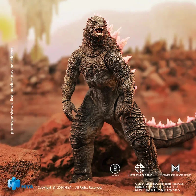 HIYA 18CM 7inch Action Figure Exquisite Basic Series Godzilla x Kong The New Empire Godzilla Evolved Ver.
