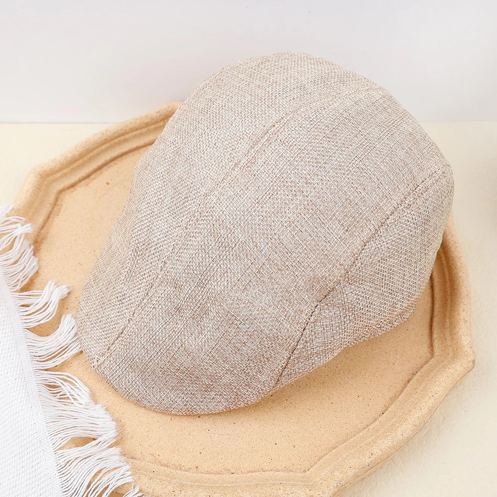 Men Berets Spring Autumn Winter British Style  Beret Hat Retro England Hats