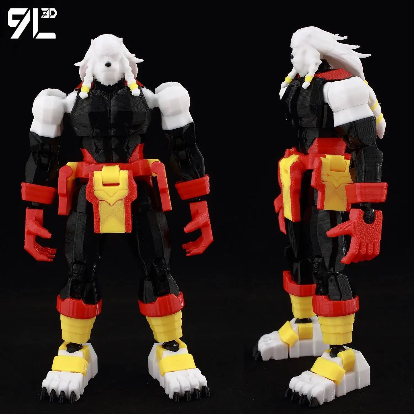 9L3D Printed Invincible Boy Lucky13 Dummy13 Conquer LEX Allen Superheroes Anime Toys Action Figures Mannequin Model Ornaments