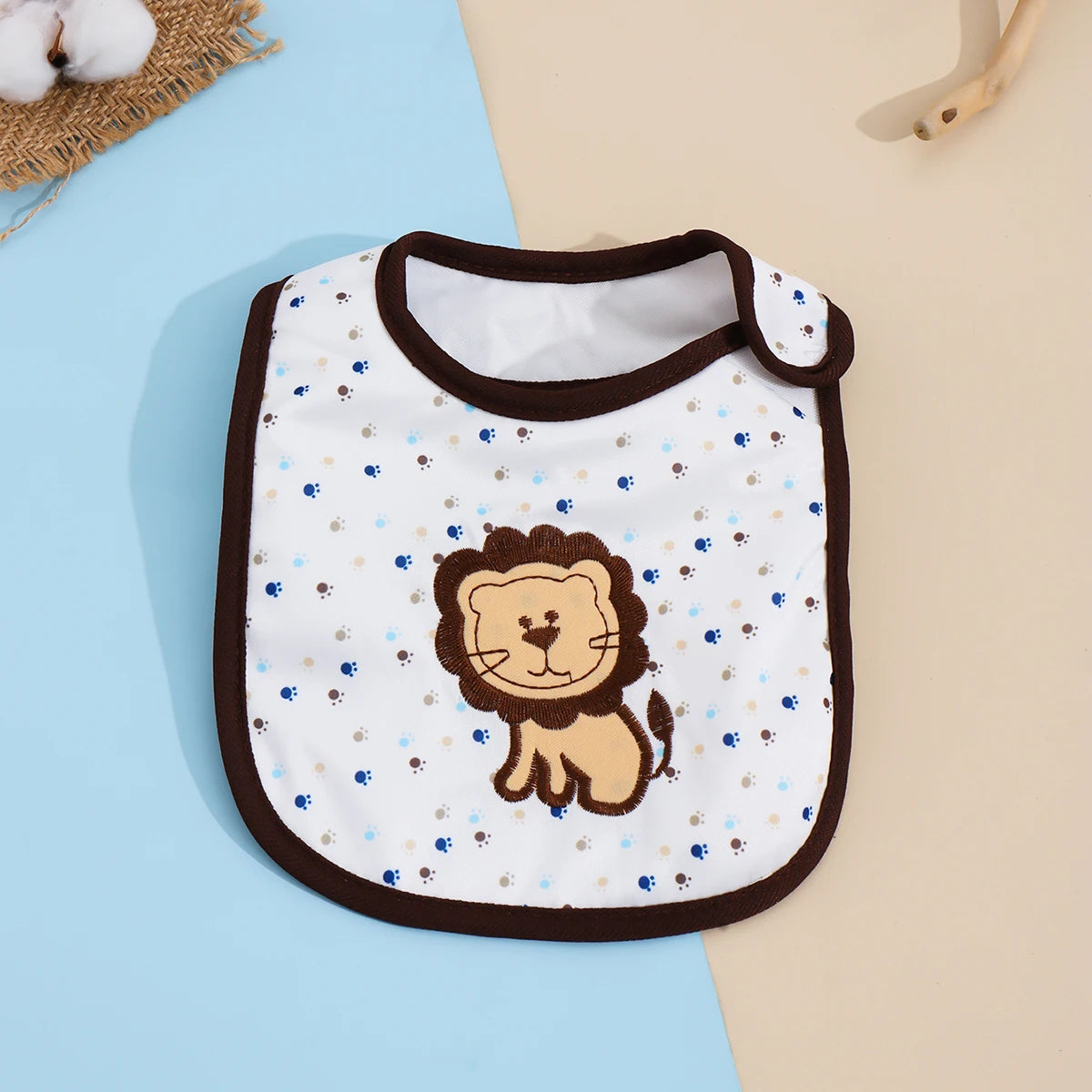 Baby Girl Boy Feeding Bibs Waterproof Apron Cartoon Towel Kids Toddler Dinner baberos Bandanas Burp Cloths