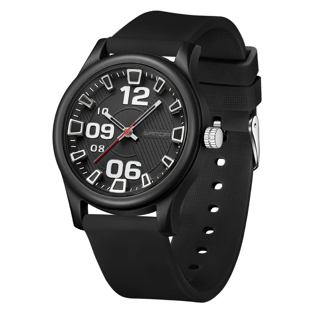 Fashion women's watches, simple casual Soft silicone strap lady watches waterproof, nurse watches for woman, ladies wristwatch