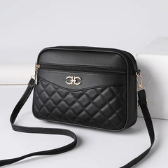 Four Layer High Capacity Middle Aged Women's Bag Fashion Lingge