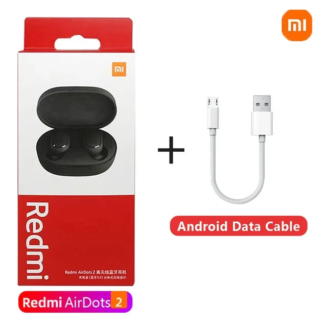 New Xiaomi Redmi Airdots 2 Wireless Bluetooth Headset with Mic Earbuds Airdots 2 Fone Bluetooth Earphones Wireless Headphones