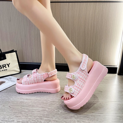 Ladies platform Women's Shoes Summer Sandal Women 2023 Designer Shoe Girl Thick Bottom Luxury Woman Platform Sandals