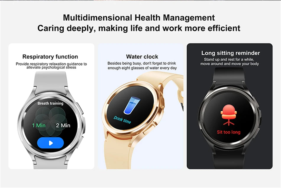 Watch 6 Classic Smartwatch Men GPS Outdoor Sports Health Heart Rate Monitor Waterproof Bluetooth Call Smart Watch 2025 New