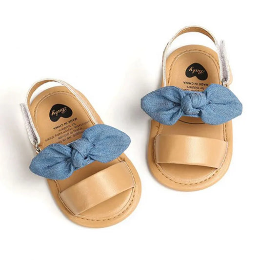 0-18M Fashion Baby Girls Sandals Princess Shoes Infant Bowknot Toddler Summer Sandals