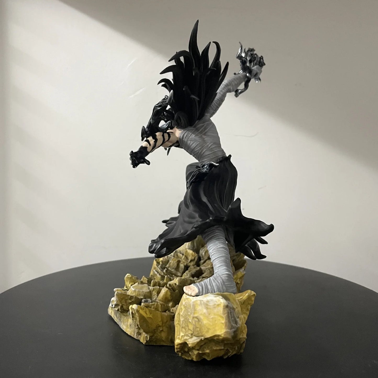 ‌Bleach Anime Ichigo Kurosaki 24cm Moonless Combat Figure Model Statue Collectible Desktop Decor for Boys Gift