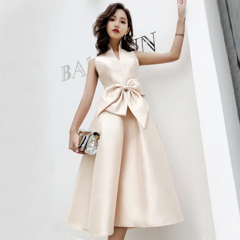 Homecoming Dresses: Prom Dresses Sleeveless Formal Vestidos Graduation Gowns