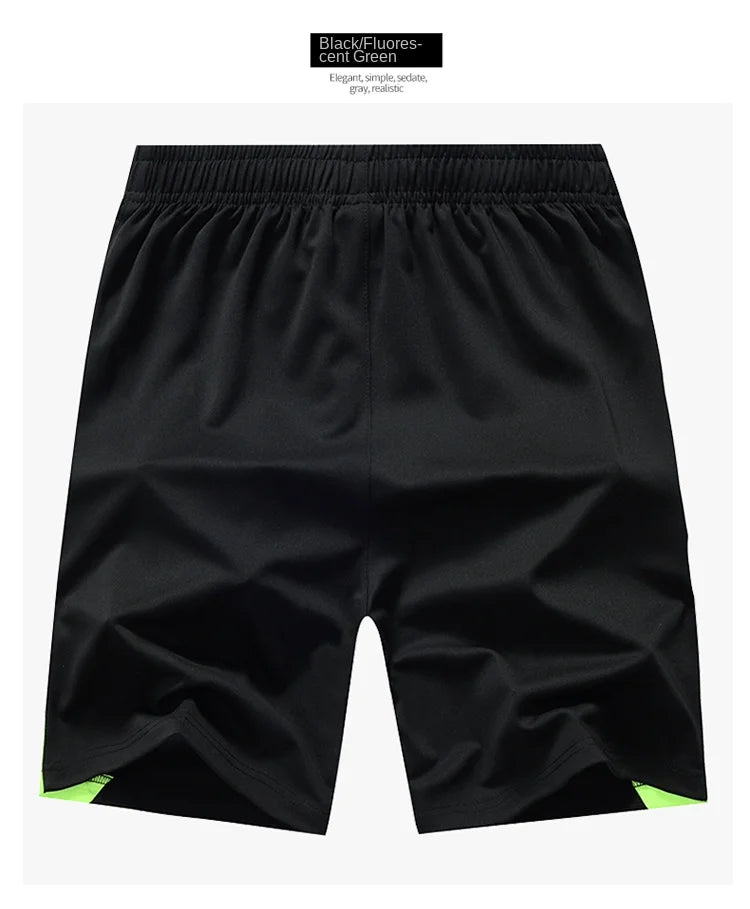 Hot Men's Casual Fashion Knitted Ice Silk Sports Shorts Loose Size Fashion Trendy Air Conditioned Pants