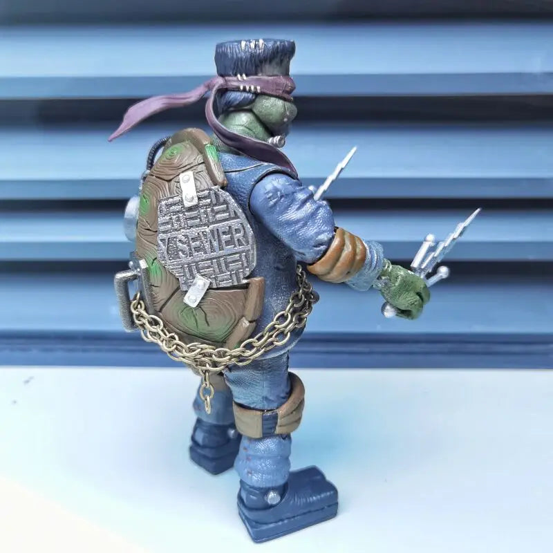 NECA Last Ronin Leonardo April Oneil Casey Jones Hunchback Michelangelo Mummy Raphael Frankenstein Monster Turtle Action Figure