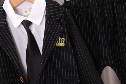 New Spring Autumn Baby Boys Clothes Children Coat Shirt Pants 3Pcs/Sets Toddler Gentleman Suit Infant Outfits Kids Tracksuits