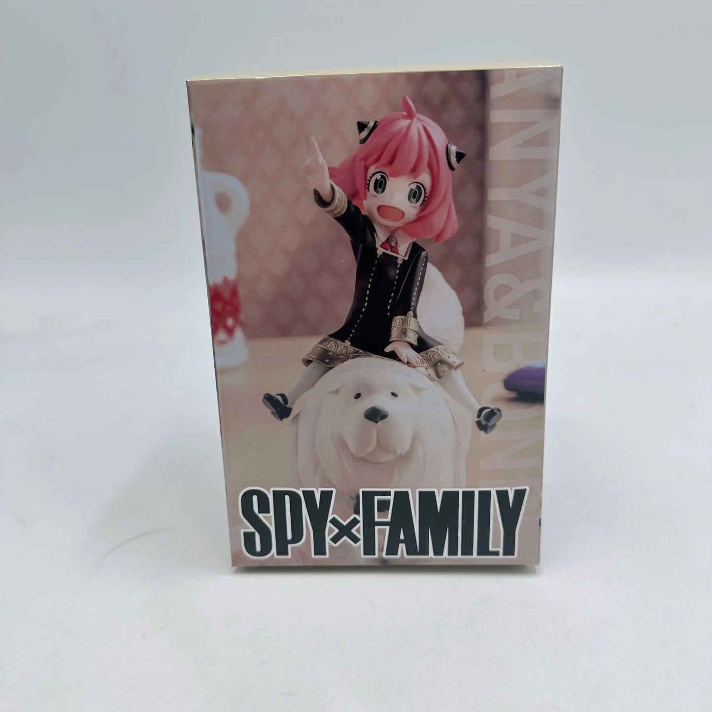 SPY×FAMILY Anya Forger Bond Forger riding posture Anime Action Figure Toys 14CM