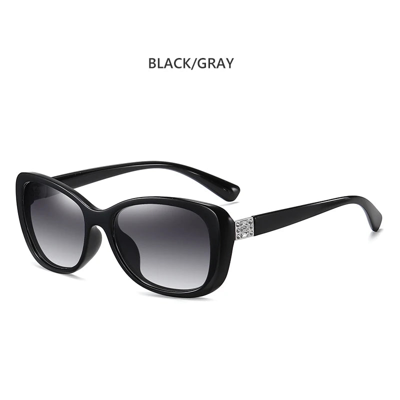 Diamond Gradient lens Sunglasses Women Polarized Glasses